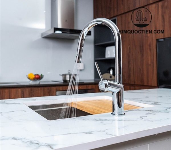 Vòi Rửa Chén KONOX Neva Dây Rút chính hãng, độ bền tốt