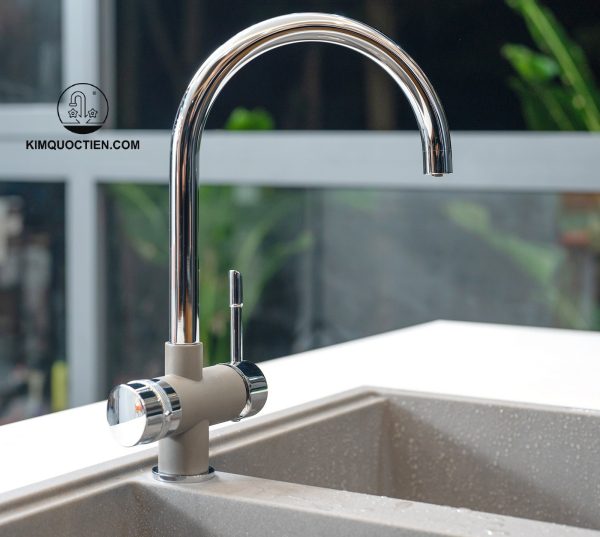 Vòi Rửa Chén KONOX Trim-Water Grey 3 Đường Nước chính hãng độ bền cao