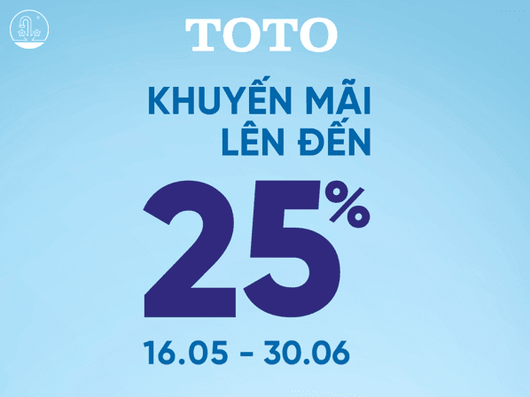 Chương trình khuyến mãi thiết bị vệ sinh TOTO hè 2022