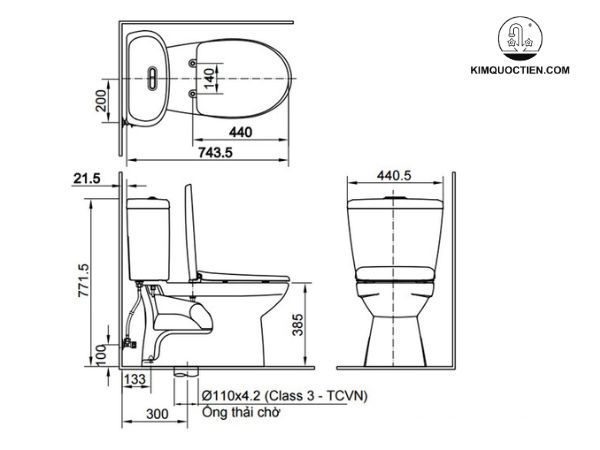 Cách lắp đặt bồn cầu chi tiết