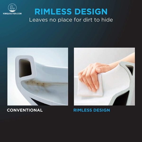 Công nghệ rimless design toto