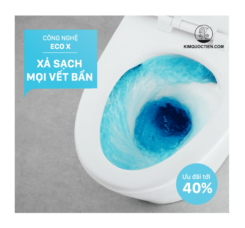 Công nghệ eco-x của inax