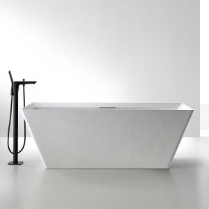 Bồn Tắm Đá MOWOEN MW001-Matt White 1700mm