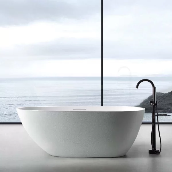 Bồn Tắm Đá MOWOEN MW003-Matt White 1700mm