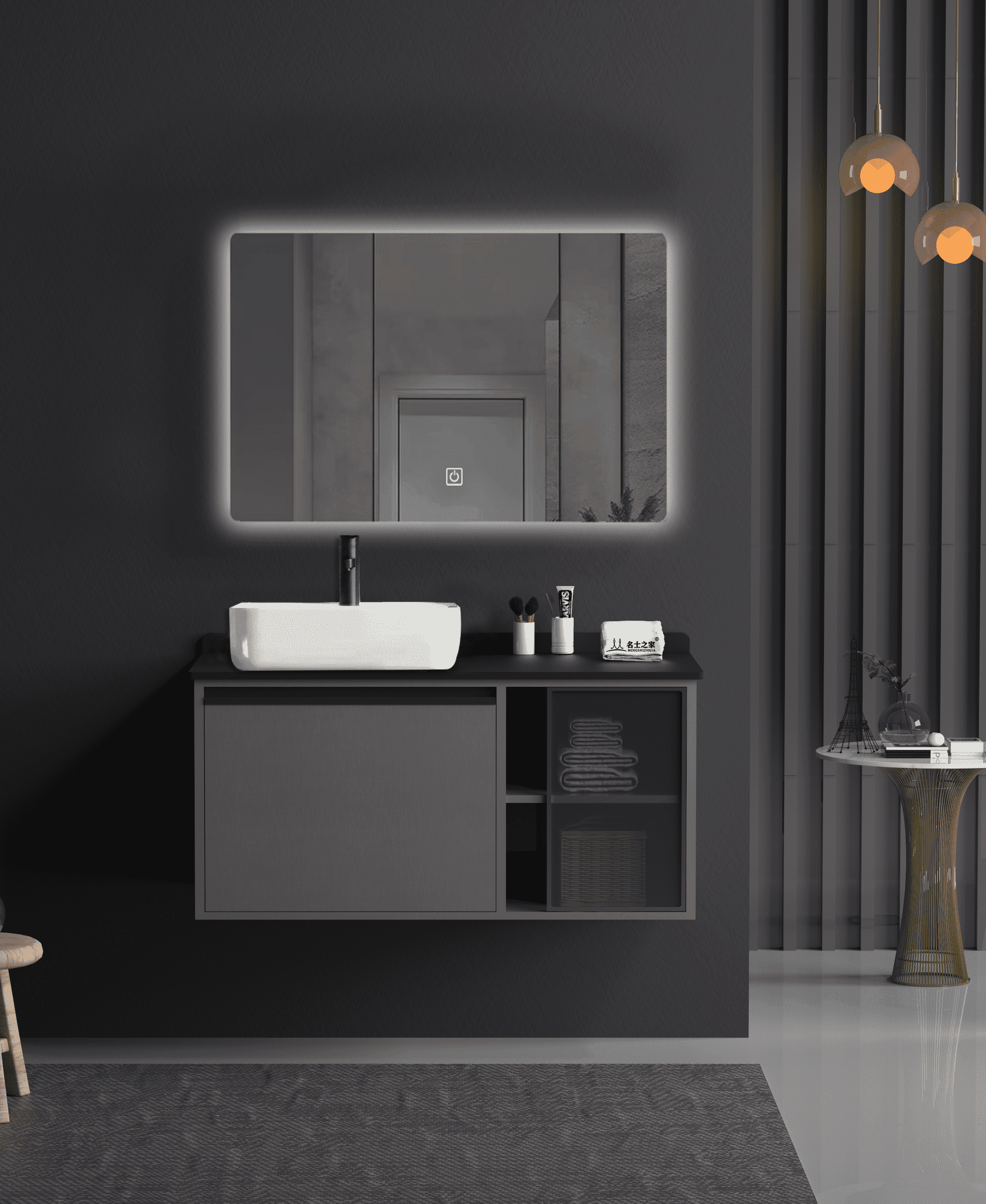 Tủ Chậu Phòng Tắm MOWOEN 800mm