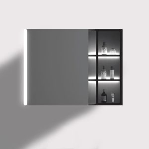 Tủ Gương MOWOEN MW6635B-100M Có Đèn Led 1000mm