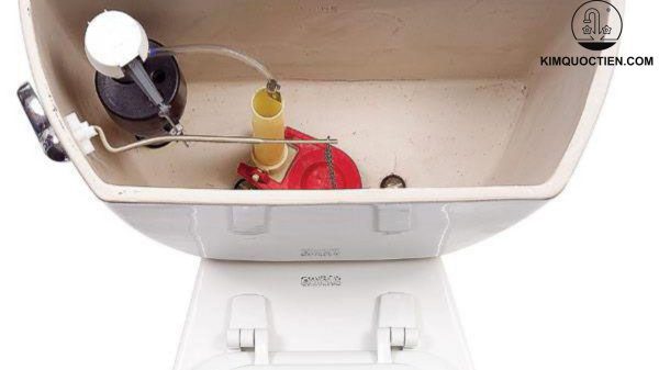 bồn cầu inax bị rỉ nước