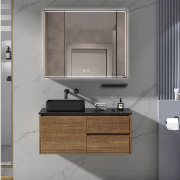 Bộ Tủ Chậu Phòng Tắm MOWOEN MW6636B-80 800mm