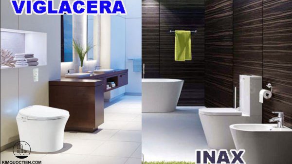 so sánh thiết bị vệ sinh viglacera và inax