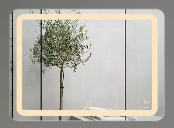 Gương Led GLS Q35R65 Chữ Nhật Dòng Q 80x60cm