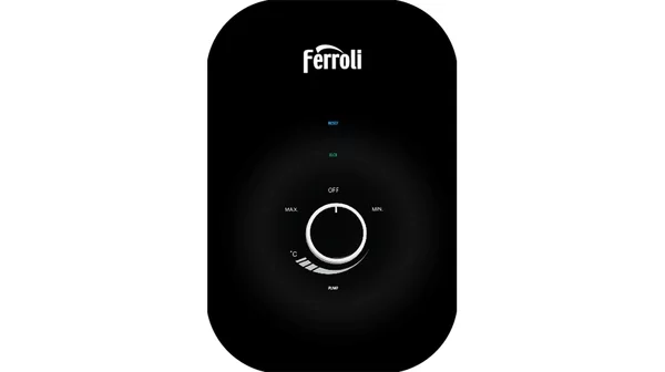 Máy Nước Nóng Trực Tiếp FERROLI AMORE GSP- 4.500W Chống Giật Có Bơm Tăng Áp