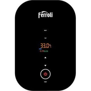 Máy Nước Nóng Trực Tiếp FERROLI AMORE GDP - 4.500W Chống Giật Có Bơm Tăng Áp Hiển Thị Nhiệt Độ