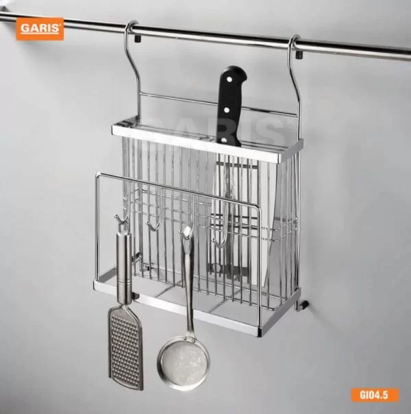 Giá Treo Dao Thớt Inox GARIS GI04.5