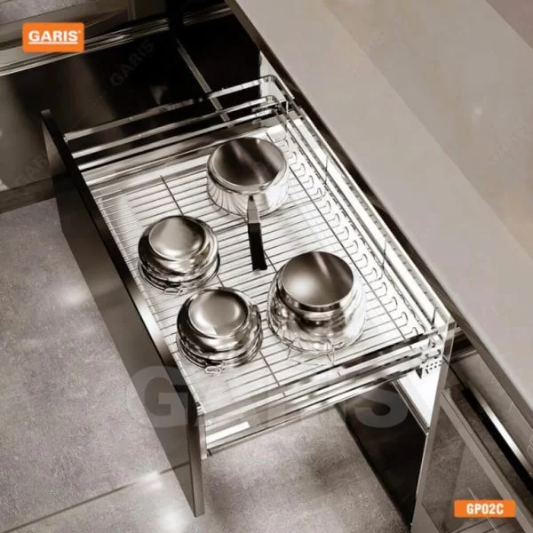 Giá Xoong Nồi Nan Vuông GARIS GP02.60C