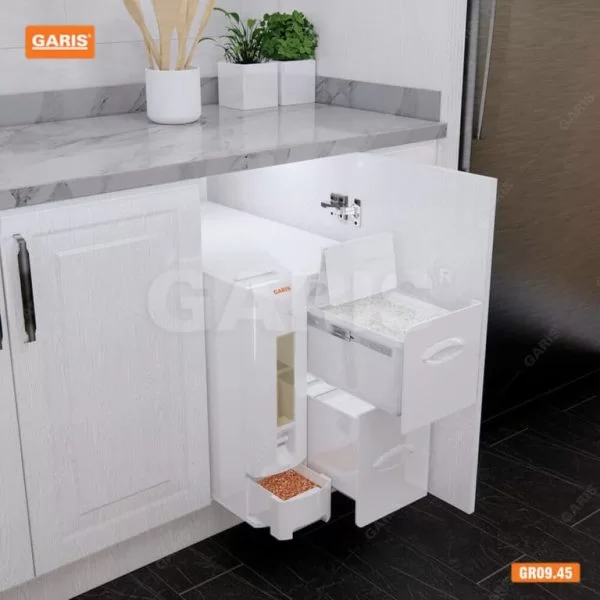 Thùng Đựng Gạo Nhựa ABS Cao Cấp GARIS GR09.45 30KG