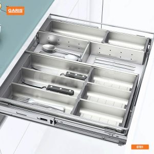 Khay Chia  Inox Cao Cấp GARIS GT01.2 4 Ngăn