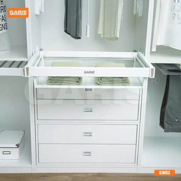 Ngăn Kéo Vách Kính Để Đồ Gập GARIS GW02.90