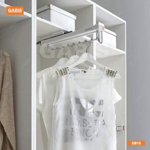 Giá Treo Mắc Áo 8 Nút GARIS GW16 Màu Trắng