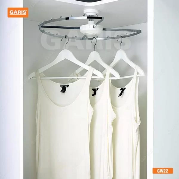 Giá Xoay Treo Góc Tủ Quần Áo GARIS GW22 1 Tầng