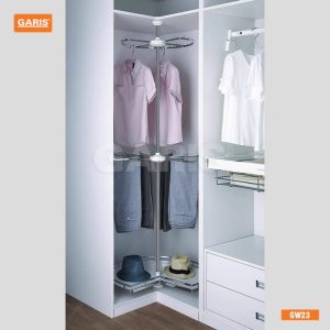 Giá Xoay Treo Góc Tủ Quần Áo GARIS GW23 3 Tầng