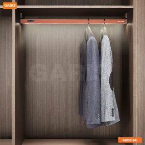 Bộ Giá Treo Quần Áo Cố Định GARIS GW30.90L Có Đèn Leb