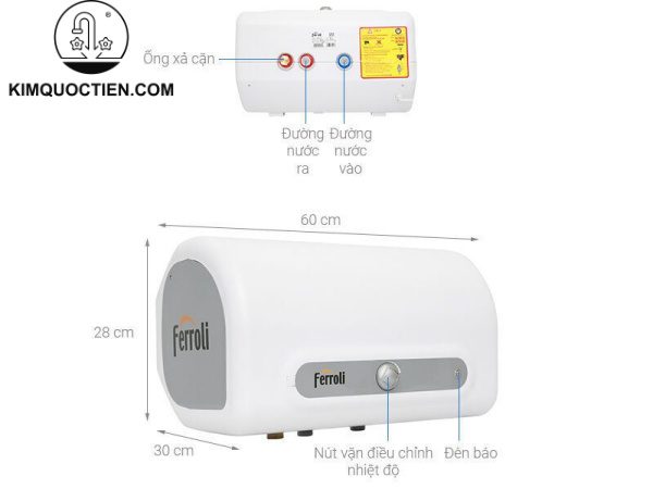 Máy nước nóng Ferroli QQ SE 20L