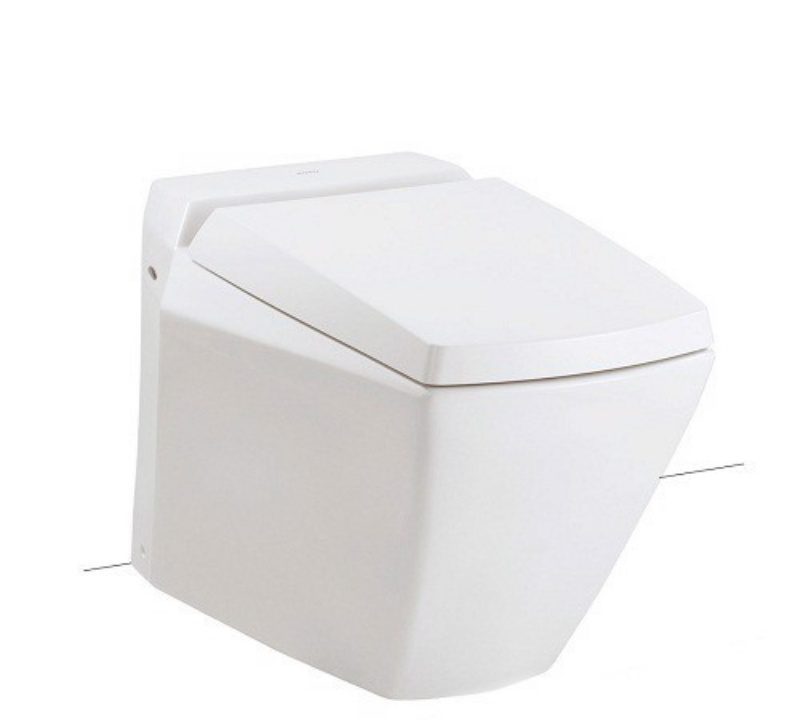 Mẫu bồn cầu vuông