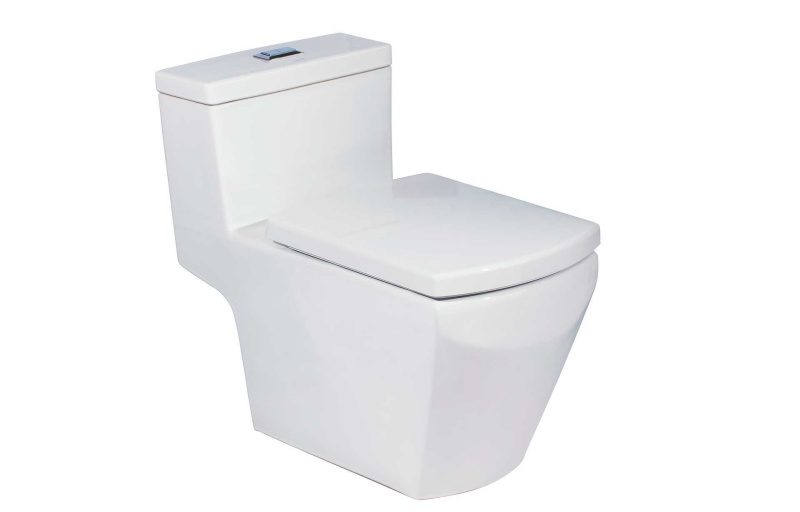 Mẫu bồn cầu vuông