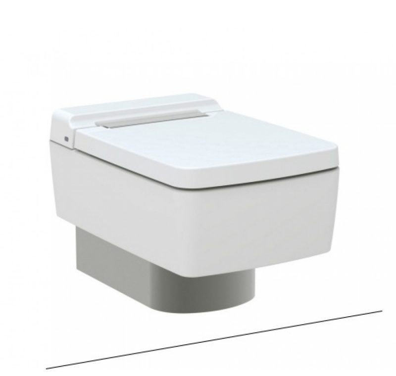 Mẫu bồn cầu vuông