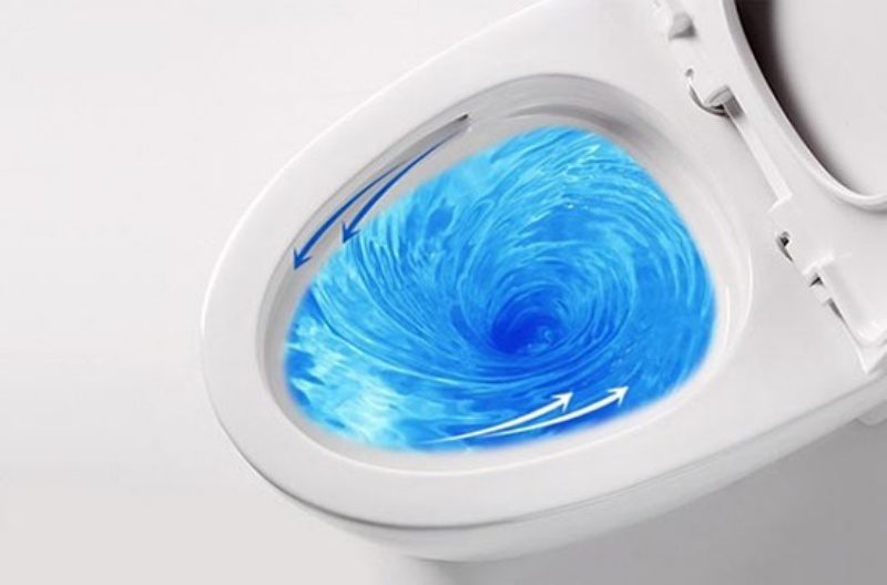 Bồn cầu xả xoáy hay xả thẳng và nên chọn loại nào tốt hơn?