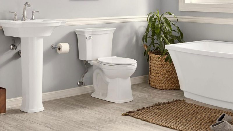 các kiểu xả bồn cầu