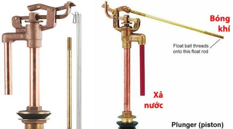 cách chỉnh phao bồn cầu