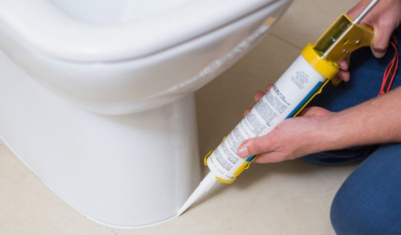 cách lắp bồn cầu liền khối