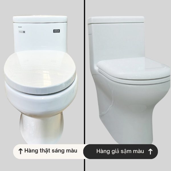 phân biệt inax chính hãng