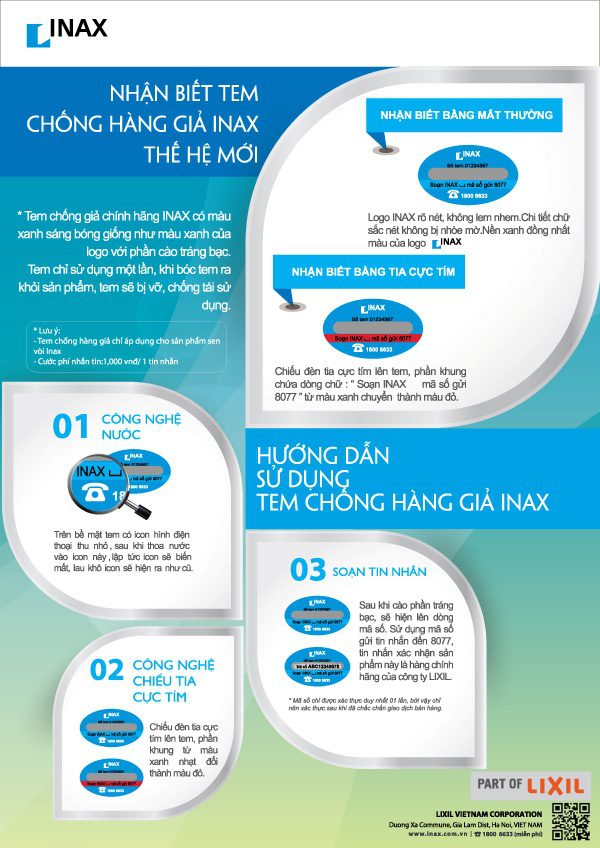 bồn cầu inax thật