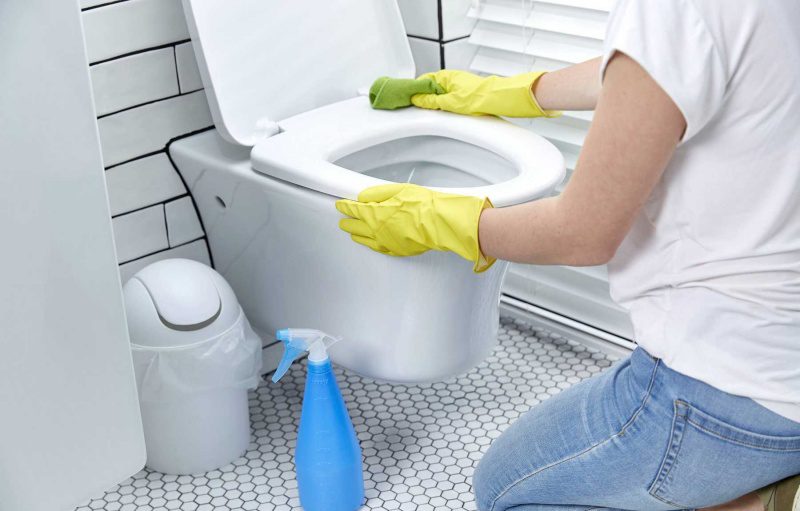 cách vệ sinh bồn cầu