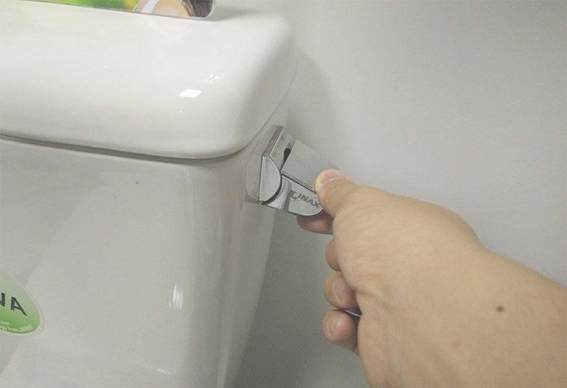 nút nhấn bồn cầu