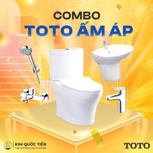 Combo Thiết Bị Vệ Sinh TOTO Ấm Áp Kim Quốc Tiến