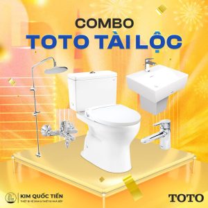 Combo Thiết Bị Vệ Sinh TOTO Tài Lộc Kim Quốc Tiến