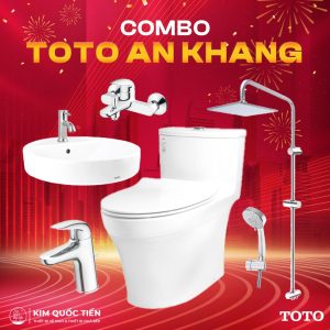 Combo Thiết Bị Vệ Sinh TOTO An Khang Kim Quốc Tiến