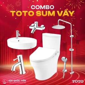 Combo Thiết Bị Vệ Sinh TOTO Sum Vầy Kim Quốc Tiến
