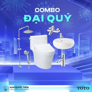 Combo Thiết Bị Vệ Sinh TOTO Đại Quý Kim Quốc Tiến