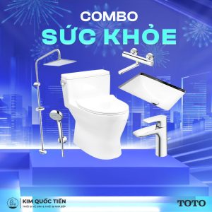 Combo Thiết Bị Vệ Sinh TOTO Sức Khoẻ Kim Quốc Tiến