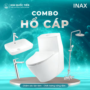Combo Thiết Bị Vệ Sinh INAX Hổ Cáp Kim Quốc Tiến