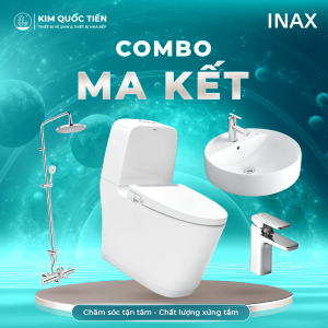 Combo Thiết Bị Vệ Sinh INAX Ma Kết Kim Quốc Tiến