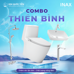 Combo Thiết Bị Vệ Sinh INAX Thiên Bình Kim Quốc Tiến