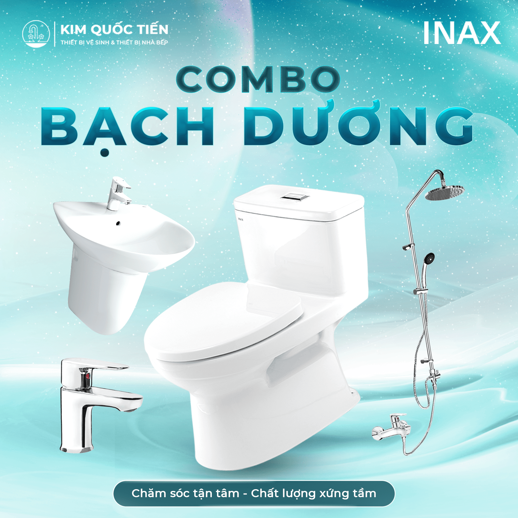 Combo Thiết Bị Vệ Sinh INAX