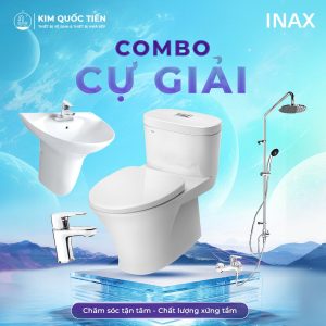 Combo Thiết Bị Vệ Sinh INAX Cự Giải Kim Quốc Tiến
