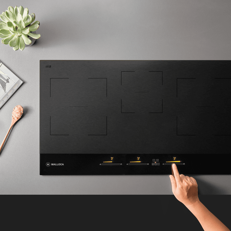 Bếp Từ Âm 3 Vùng Nấu Malloca Skylux MH-803