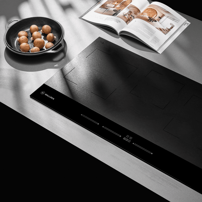 Bếp Từ Âm 3 Vùng Nấu Malloca Skylux MH-803